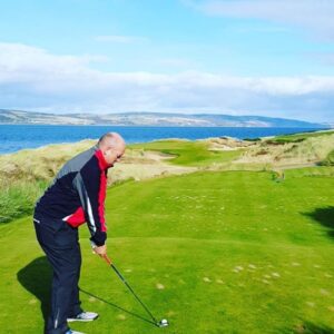 Joe Lyons Golfing at Castle Staurt