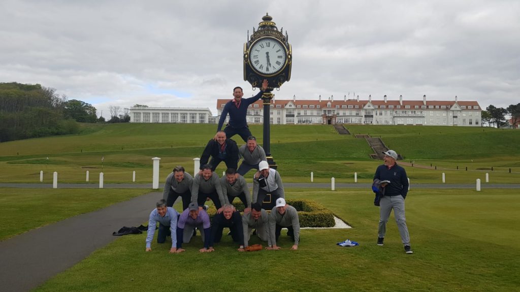 Clients pictured at Turnberry