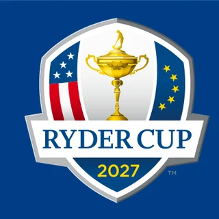 Official 2027 Ryder Cup shield crest